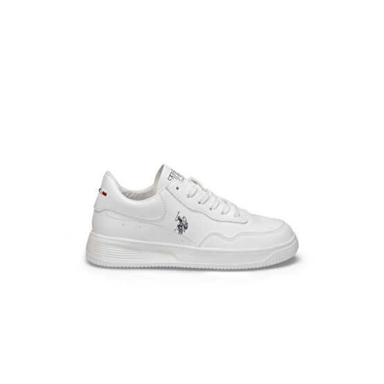 U.S. Polo Assn. Unisex Beyaz Abe Casual Confort Günlük Spor Ayakkabısı 36 Beden