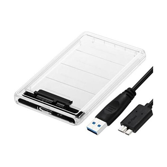Us Technology 2.5 USB 3.0 Harici SSD 4tb Harddisk HDD Kutusu Sata Şeffaf Disk HDD Kutuları Fiyatı