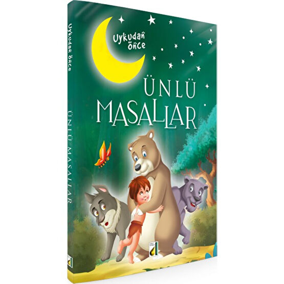 Uykudan Önce Ünlü Masallar (Ciltli) - Emine Tuğçe Dönmez Çocuk Masal Fiyatı
