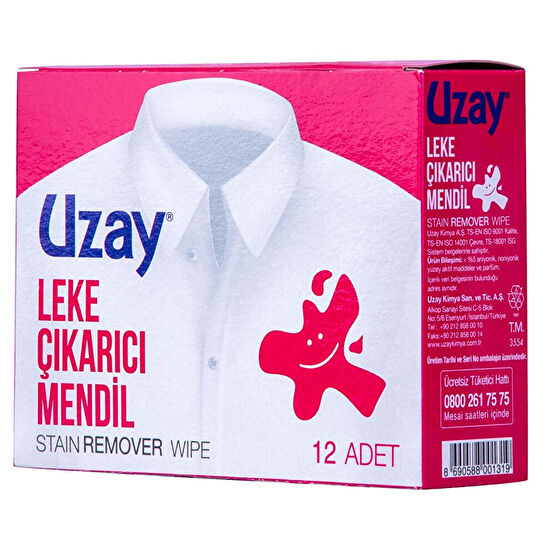 Uzay Leke Çıkarıcı Mendil 12' li Çamaşır Makinesi Ürünleri Fiyatı