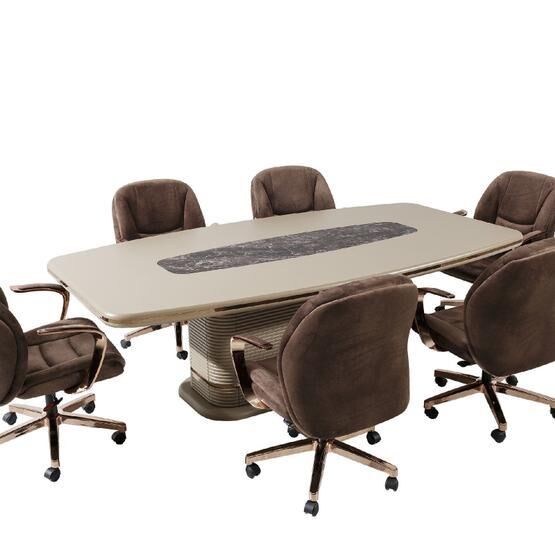 Uzay Ofis Sefir Ahşap Vip Toplantı Masası