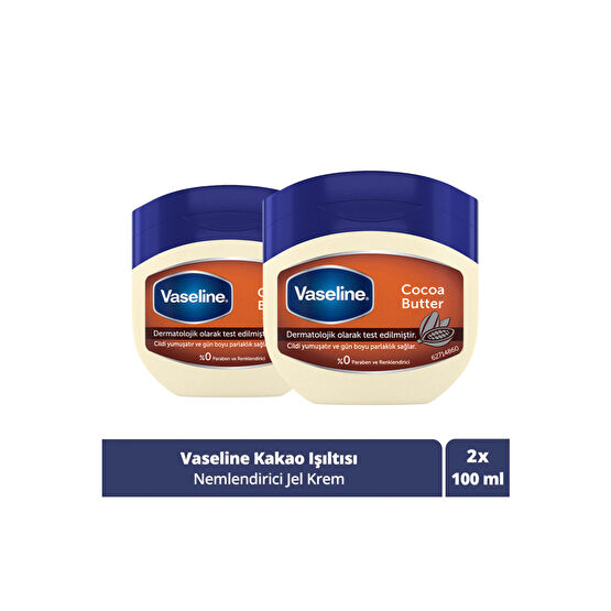 Vaseline Nemlendirici Jel Cocoa Butter 100 ml X2 Vücut Losyonu ve Nemlendiricileri Fiyatı