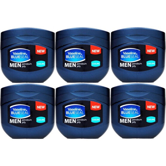 Vaseline Nemlendirici Jel Krem Vazelin 100 ml Men Cooling 6'lı Set - 1 Nemlendiriciler Fiyatı