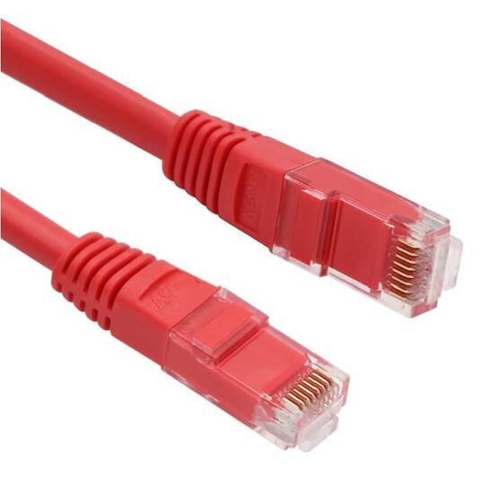 Vcom NP611B-R-1.5 Cat6 1.5MT Kırmızı Utp Patch Kablo