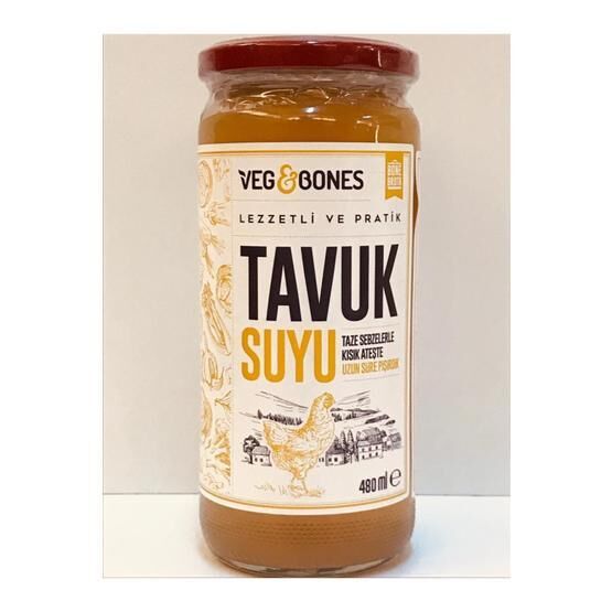 Veg&Bones Veg&bones Tavuk Suyu 480 Ml -