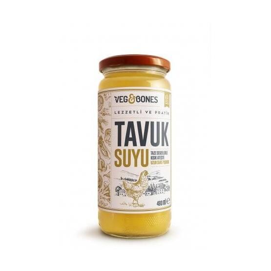 Veg&Bones Veg&bones Tavuk Suyu 480 Ml -