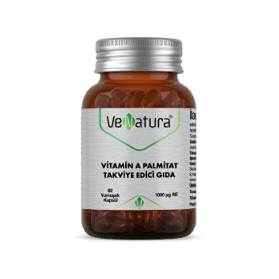 VeNatura Vitamin A Palmitat 60 Kapsül Sağlık / Diyet Fiyatı