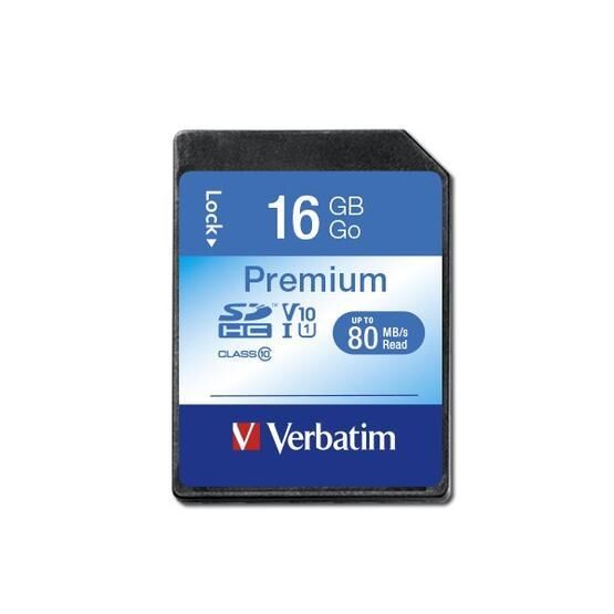 Verbatim Premium U1 SDHC 16 Gb Hafıza Kartı Hafıza Kartları Fiyatı