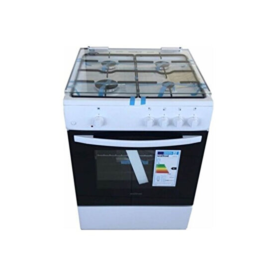 Vestfrost Vffrn 7014P 65 L 4 Gözü Gazlı Beyaz Turbo Solo Fırın Fırınlar Fiyatı