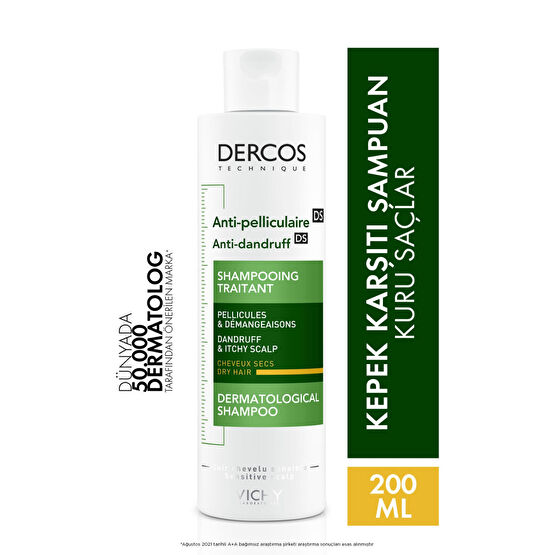 Vichy Dercos Ds Kuru Kepek Karşıtı Şampuan 200ml Şampuan ve Saç Kremi Fiyatı
