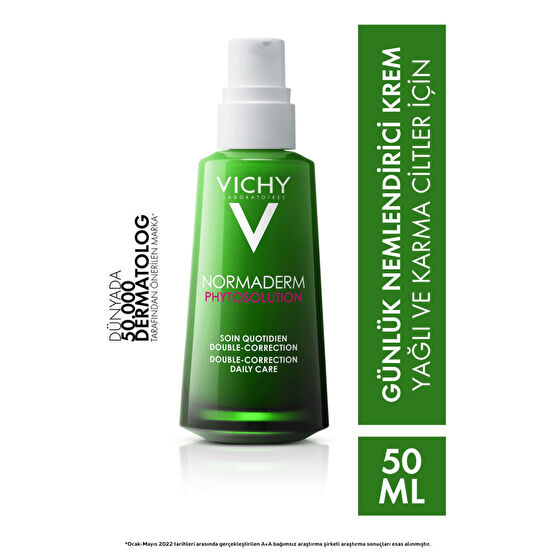 Vichy Normaderm Phytosolution Double-correction Daily Care 50ml Cilt ve Yüz Bakımı Fiyatı