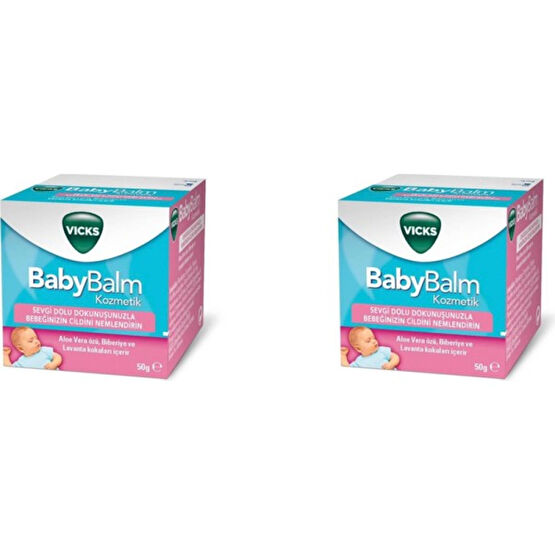 Vicks Baby Balm 50 gr 2 Kutu - 50 GRAM Bebek Bakım Fiyatı
