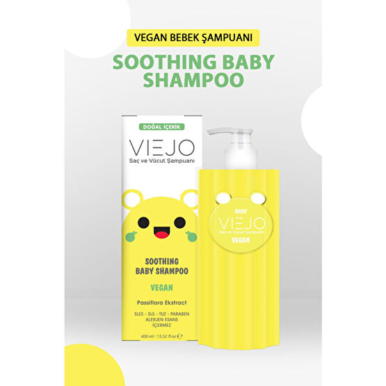 Viejo Vegan Bebek Saç Ve Vücut Şampuanı Bebek Şampuanı Fiyatı