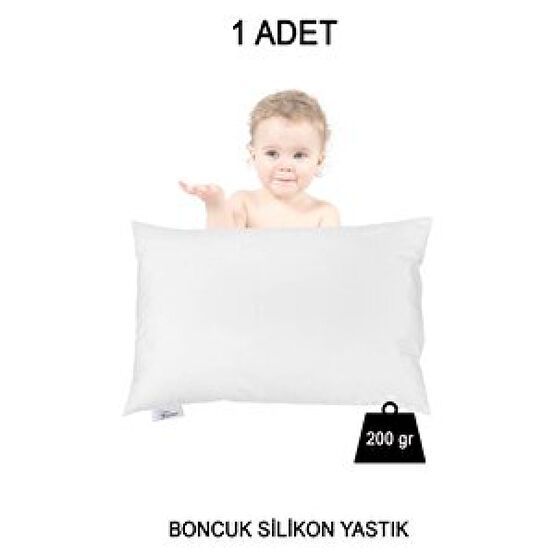 Vionel Home %100 Pamuk Antialerjik Bebek Yastık, Boncuk Silikon, Pamuklu Kılıf, 200gr Bebek Yatağı Fiyatı