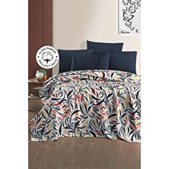 Vionel Home %100 Pamuk Çift Kişilik Baskılı Pike (8 Farklı Desen) Çok Renkli Pike & Pike Takımı Fiyatı
