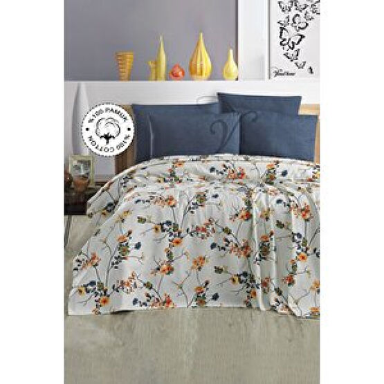 Vionel Home %100 Pamuk Çift Kişilik Baskılı Pike (8 Farklı Desen) Ekru Pike & Pike Takımı Fiyatı