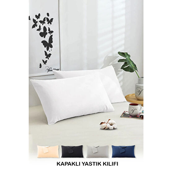 Vionel Home Pamuklu 2li Yastık Kılıfı 50x70 Cm Düz Beyaz Yastık Kılıfı Fiyatı
