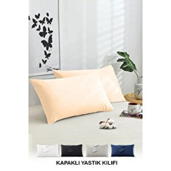 Vionel Home Pamuklu 2'li Yastık Kılıfı 50x70 Cm Düz Renk Bej Yastık Kılıfı Fiyatı
