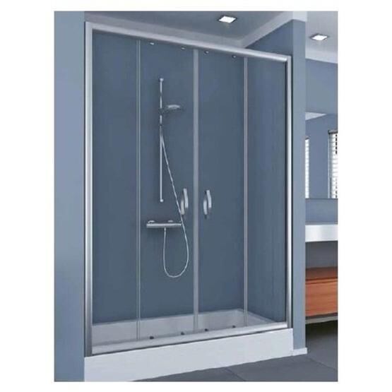 Vip İki Duvar Arası İki Sabit İki Kayar 174x180 cm Duşakabin Duşakabin Fiyatı
