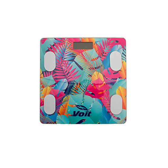 Voit Colorful Bluetooth Baskül Dijital Akıllı Tartı Yağ Ölçer Tartı - Pil Ve Mezuro Hediyeli Tartı Baskül & Tartılar Fiyatı