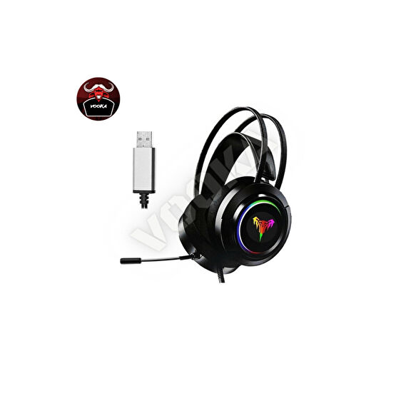 VOOKA Togo 7.1 A Rgb Profesyonel Gaming Mikrofonlu Gamer Oyuncu Kulaklığı Pc Ps Xbox Işıklı Rengarenk Oyuncu Kulaklıkları Fiyatı