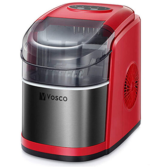 Vosco Vscb-12Bk 12 KG/Gün Kapasiteli Kırmızı Buz Makinesi Endüstriyel Mutfak Ekipmanları Fiyatı