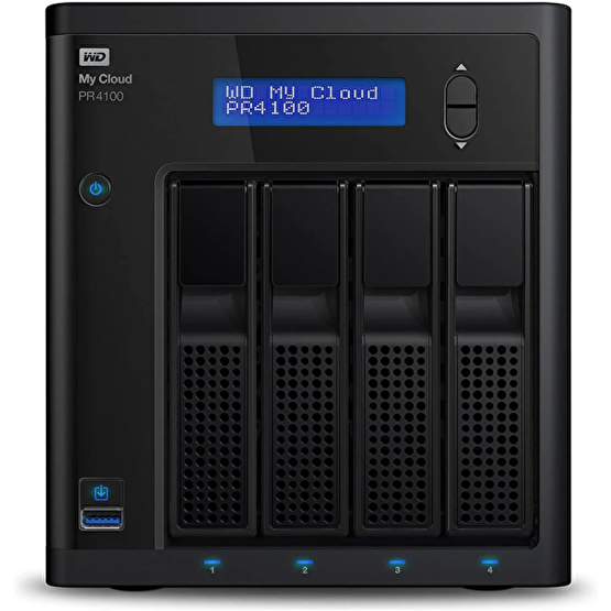 WD My Cloud Pro Serisi Pr4100 Wdbnfa0640Kbk-Eesn 64 TB Nas Depolama Ünitesi NAS Server Fiyatı