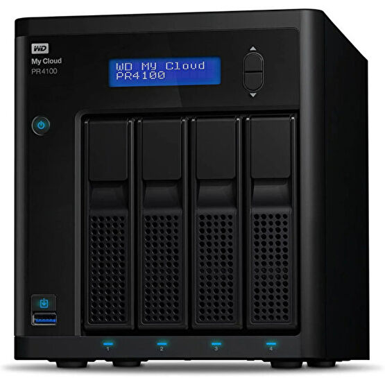 WD My Cloud Pro Serisi Pr4100 Wdbnfa0720Kbk-Eesn 72 TB Nas Depolama Ünitesi NAS Server Fiyatı