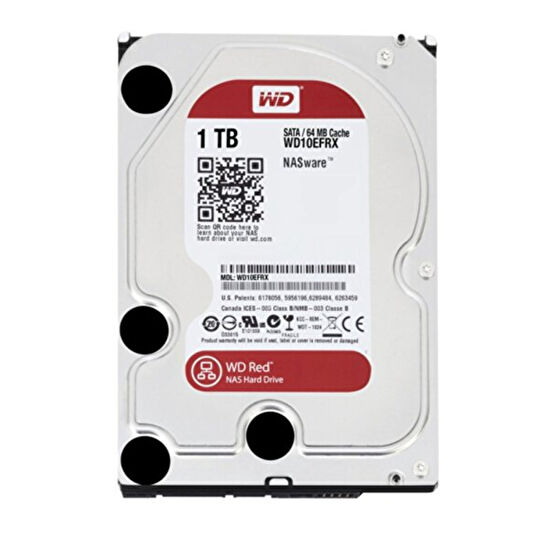 WD Wd10Efrx Red Plus 1 TB Sata 3.0 5400 RPM 3.5" Harddisk Sabit Diskler Fiyatı