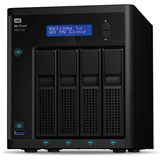 WD Wdbnfa0400Kbk-Eesn My Cloud Pro Serisi Pr4100 40 TB Nas Çoklu Depolama Ünitesi NAS Server Fiyatı