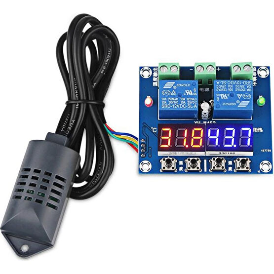 Weather Forecast Termostat Sıcaklık ve Nem Denetleyici Modül XH-M452 THR318 Termometre & Higrometre Fiyatı