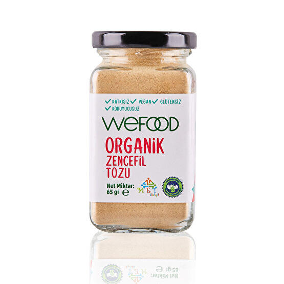 Wefood Organik Zencefil Tozu 65 gr Baharat Fiyatı
