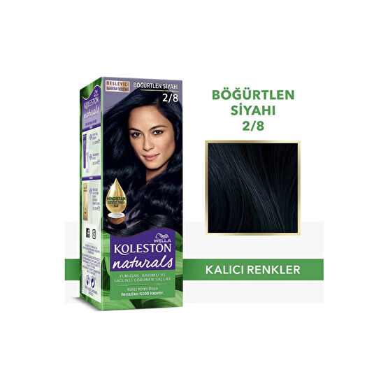 Wella Koleston Naturals Saç Boyası 2/8 Böğürtlen Siyahı Saç Boyası Fiyatı
