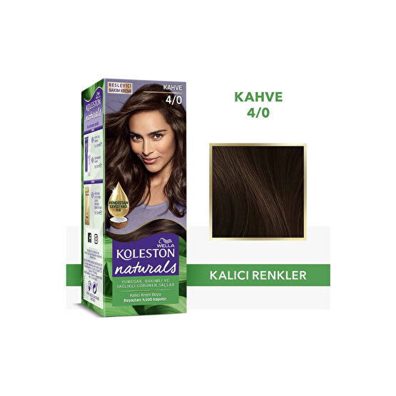 Wella Koleston Naturals Saç Boyası 4/0 Kahve Saç Boyası Fiyatı