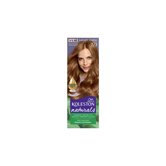 Wella Koleston Naturals Saç Boyası 7/3 Karamel Kumral