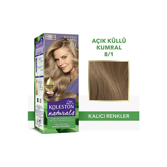 Wella Koleston Naturals Saç Boyası 8/1 Açık Küllü Kumral Saç Boyası Fiyatı