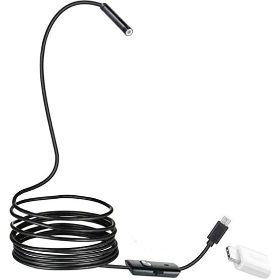Wellcam 3in1 Micro Usb+Type C+Pc 7mm Işıklı 2metre Endeskop Yılan Kamera Elektrikli Kesme Makinesi Fiyatı