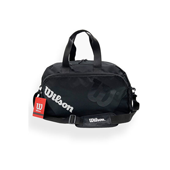 Wilson Spor Çantası Siyah Renk Spor Ve Seyahat Çantası 57x28x20 Cm M Beden Unisex Spor Çantası Fiyatı