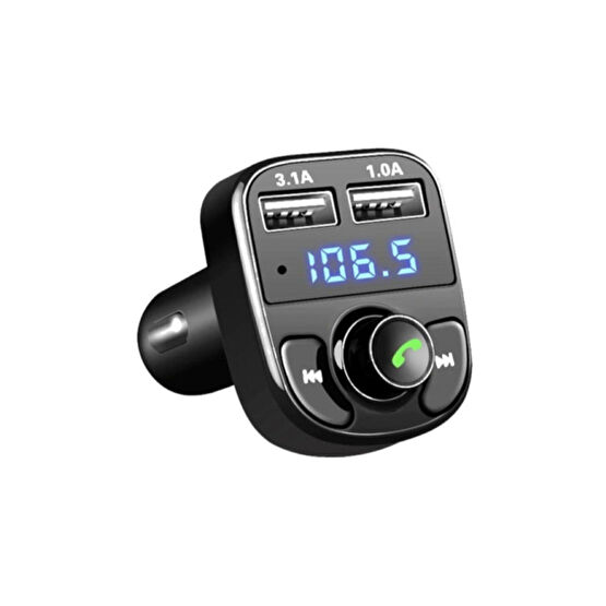 Winesso Carx8 Araç Usb Mp3 Sd Kart Çakmaklık Girişli Oto Müzik Çalar Kiti Kablosuz Çakmak Girişi Bluetooth Cep Telefonu Araç Kiti Fiyatı
