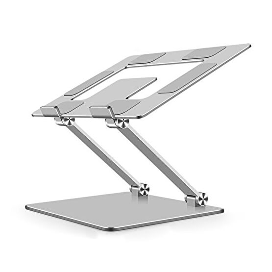 Winex Metal Ayarlanabilir Laptop Tablet Macbook Matebook Yükseltici Katlanabilir Gümüş Stand Laptop Standı Fiyatı