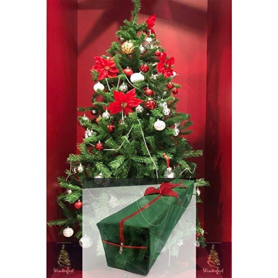 Winterfest Yılbaşı Çam Ağacı 180 Cm 580 Dal Taşıma Çantalı