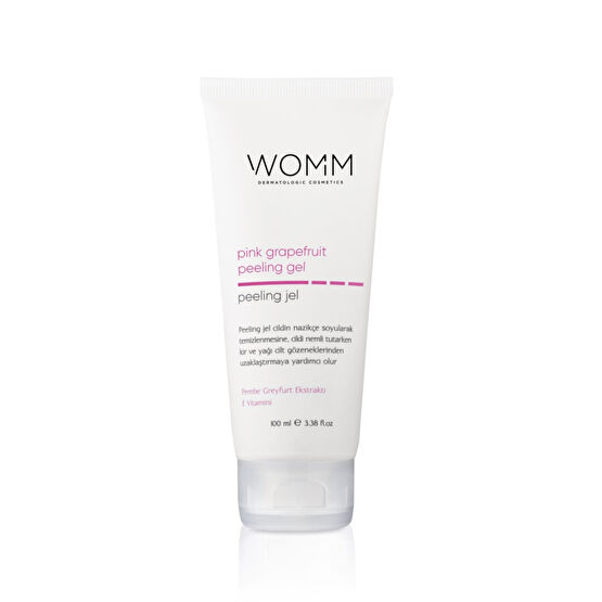 Womm Pink Grapefruit Peeling Gel - Enzim Peeling / Gözenek Temizleyici Etki