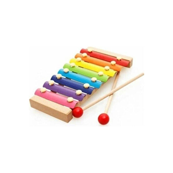 Wooden Toys Büyük Boy Ahşap Ksilofon 8 Nota 8 Ton 25 Cm 8 Tuşlu Sesli Selefon Oyuncak Ahşap Oyuncaklar Fiyatı