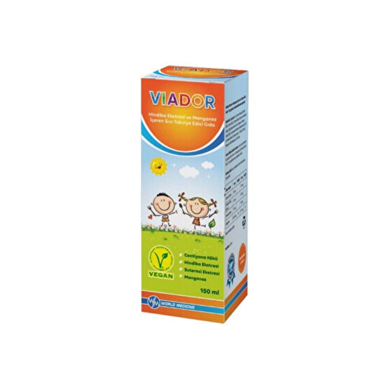 WORLD MEDICINE ILAC Viador Hindiba Ekstresi Ve Manganez Içeren Sıvı Takviye Edici Gıda 150 ml