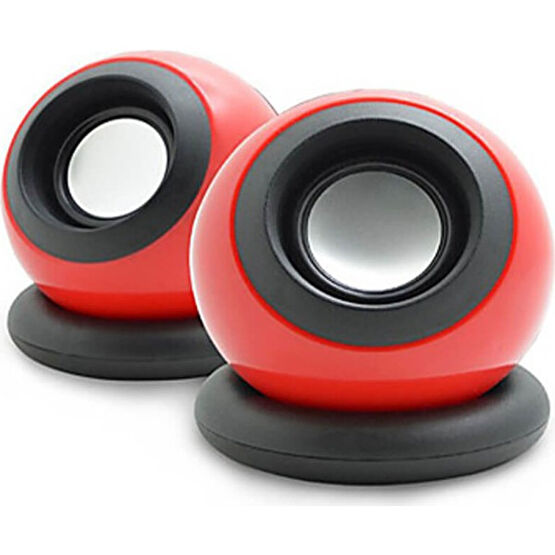 Wozlo D-008 Masaüstü Dizüstü USB Mini Taşınabilir Mini Hoparlör USB Speaker - Kırmızı - Siyah - Kırmızı Bilgisayar Speaker Fiyatı
