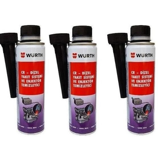 Würth 300 ml CR - Dizel Enjektor Temizleyici Dizel Yakıt Katkısı