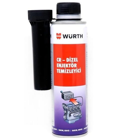 Würth 300 ml CR - Dizel Enjektor Temizleyici Dizel Yakıt Katkısı