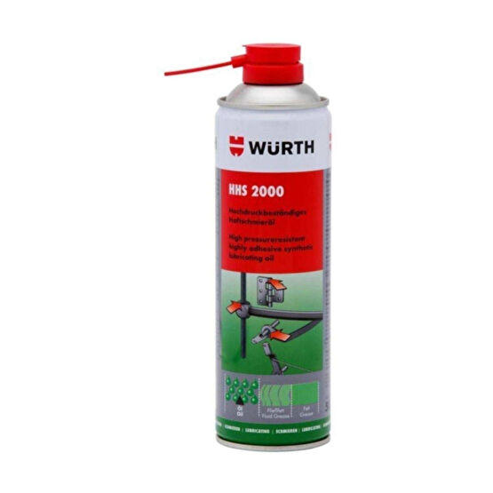 Würth Hhs 2000 Sıvı Gres Tutunma Özellikli Yağlayıcı 500 ml 1 Adet Motorsiklet Motor Yağı & Katkıları Fiyatı