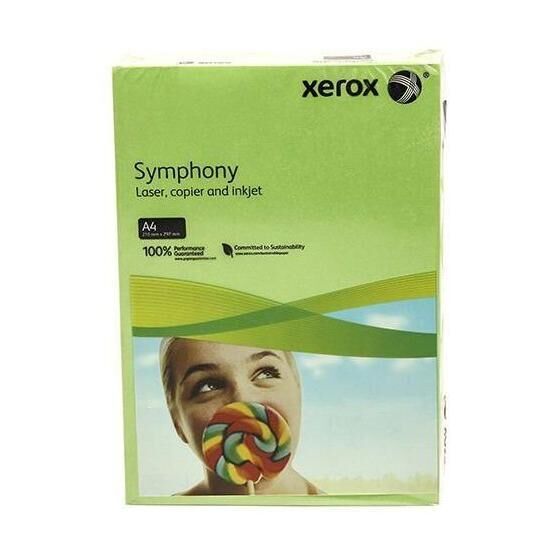 Xerox Symphony A4 Koyu Yeşil 80 gr Renkli Fotokopi Kağıdı