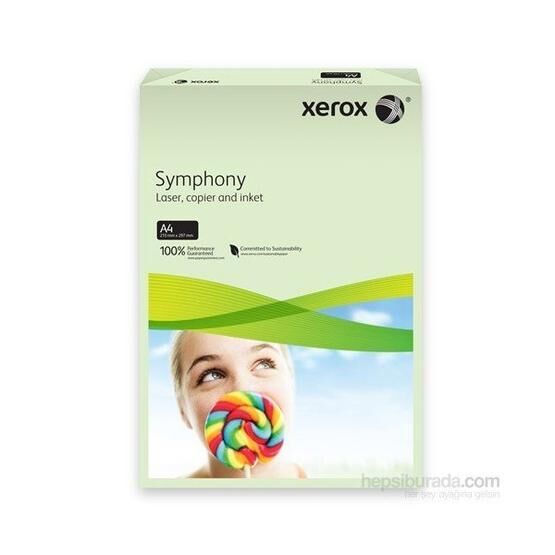 Xerox Symphony A4 Koyu Yeşil 80 gr Renkli Fotokopi Kağıdı